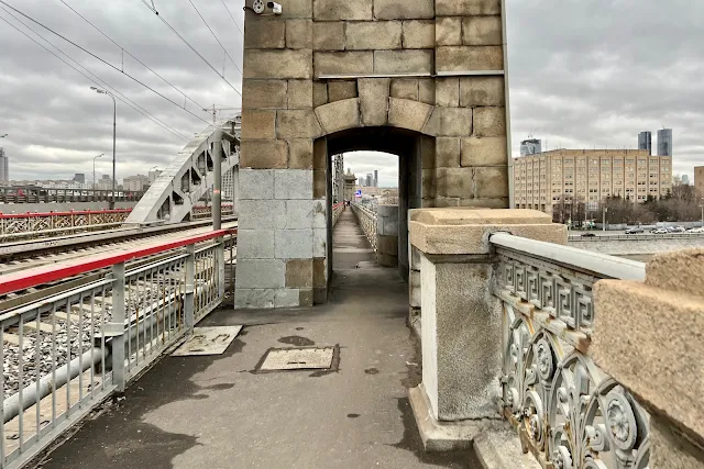 Краснолужский мост, пути МЦК