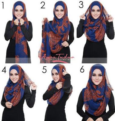 Tutorial Hijab Modern