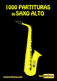 Partituras de Saxofón Alto " 1000 Partituras para tocar con tu Saxo Alto" tocapartituras.comhttp://www.tocapartituras.com/2014/01/metodo-libro-aprender-saxofon.html