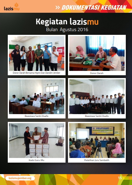 Halaman-15 Laporan Lazismu Bulan Agustus 2016