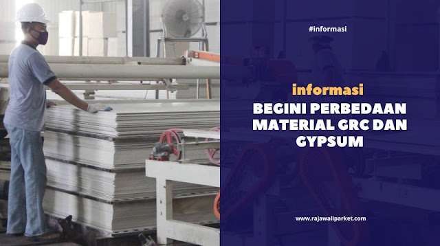 Perbedaan Material GRC dan Gypsum