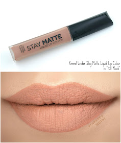 Rimmel London | Stay Matte Liquid Lip Colour in "708 Mwah": Review and Swatches