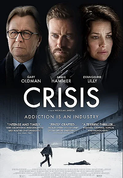 Sinopsis Film Crisis (2021) - Gary Oldman, Armie Hammer, Evangeline Lilly