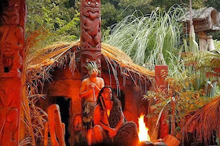 maori village