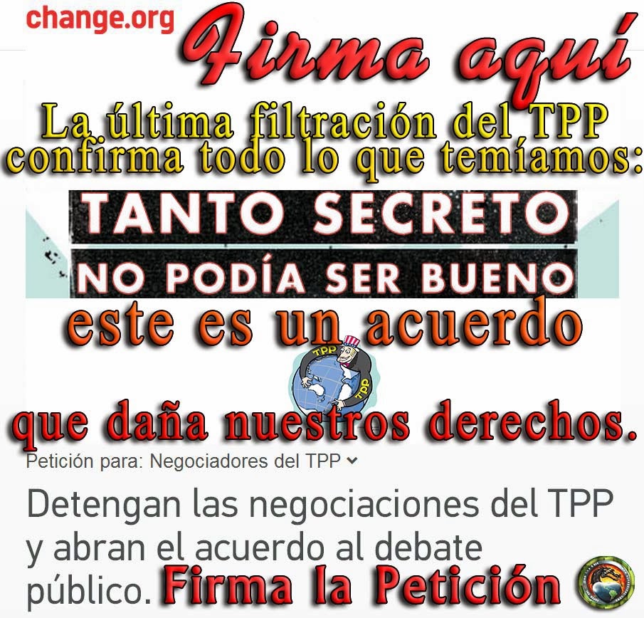 daña nuestros derechos. ¡Firma para detenerlo!