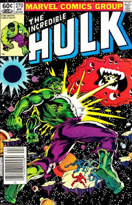 The Incredible Hulk #270, the Galaxy Master