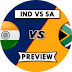 Cricket India vs South Africa