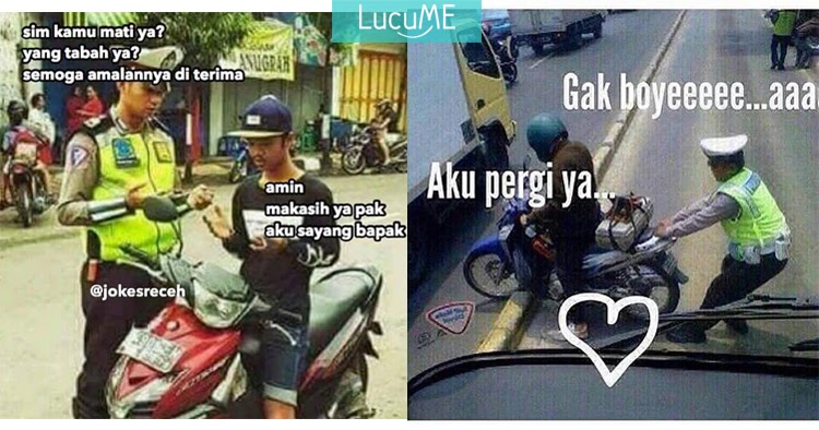 10 Meme Kocak 'Obrolan Polisi' Ini Bikin Ngakak, Absurd 