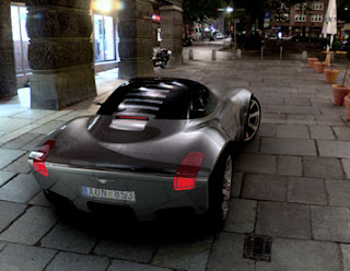 Paulin VR concept car futuristic for future