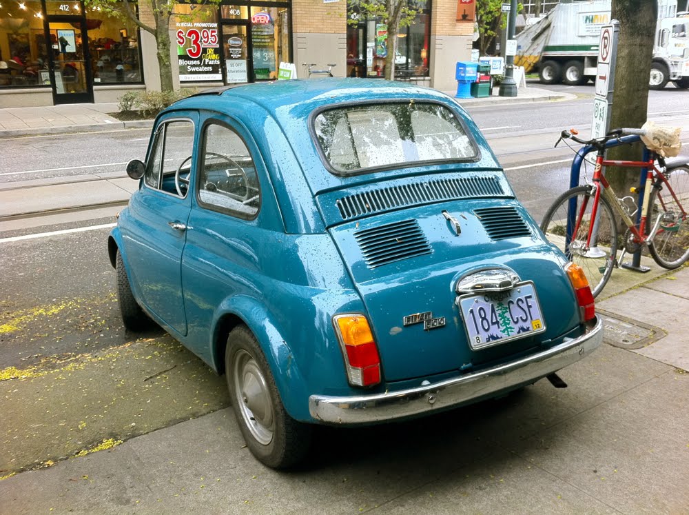 Saturday Bonus Revisited 1970 Fiat 500 F