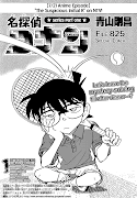 Detective Conan (名探偵コナン) File 825