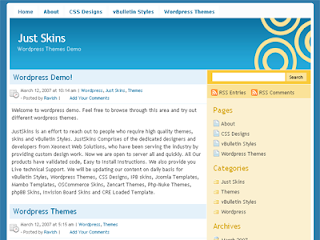 Wordpress Template