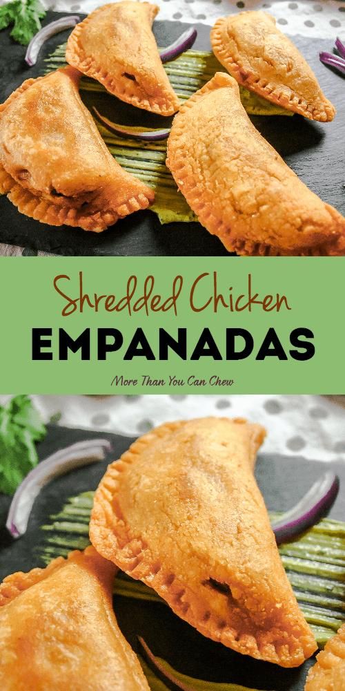 Shredded Chicken Empanadas Recipe | Grace Family Recipes - 