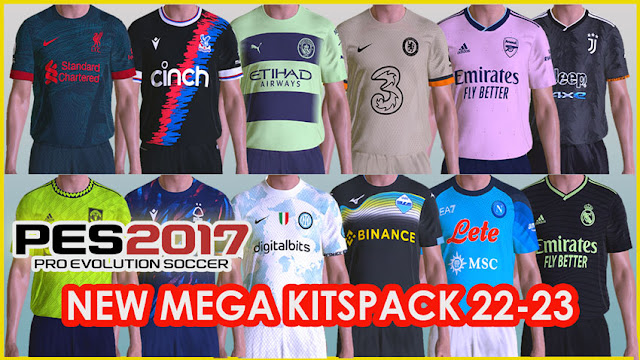 SAIU: PES 2012 MOD 2023 LITE 150MB KITS 22/23 E TIMES ATUALIZADOS 