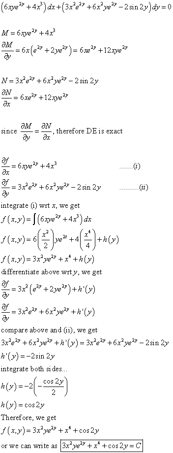 Differential Equations Solved Examples 17