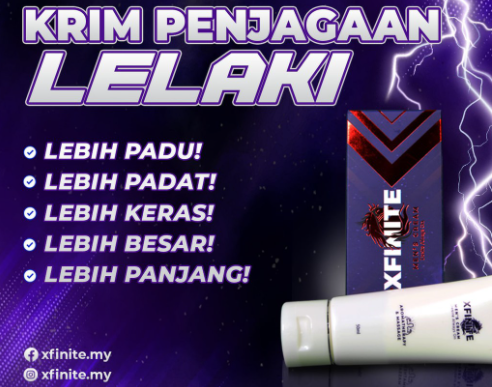 Cream Lelaki Tahan Lama, krim besarkan zakar, krim zakar padu, cream zakar padu, xfinite cream