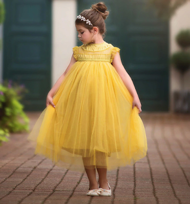 ALLESSANDRA DRESS MUSTARD