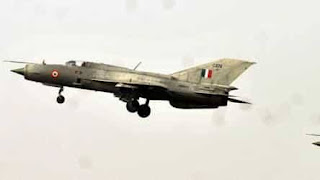 MiG 21 IAF Plain crash in Rajasthan