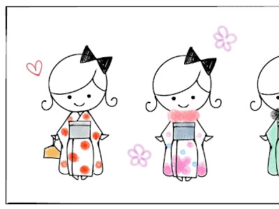 25 ++ 着物 イラスト 女の子 簡単 172962-着物 女の子 イラスト 簡単