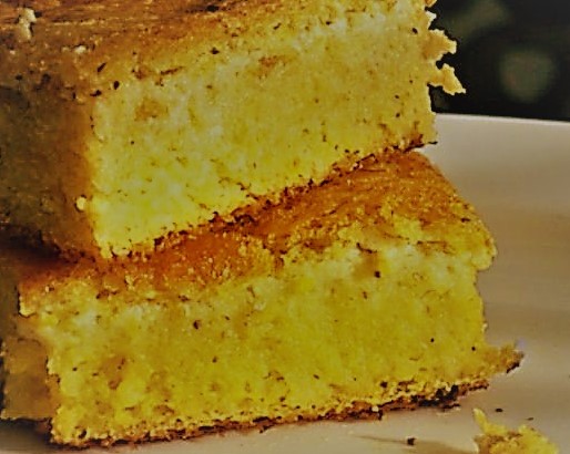 Creamy Green Corn Cake Recipe