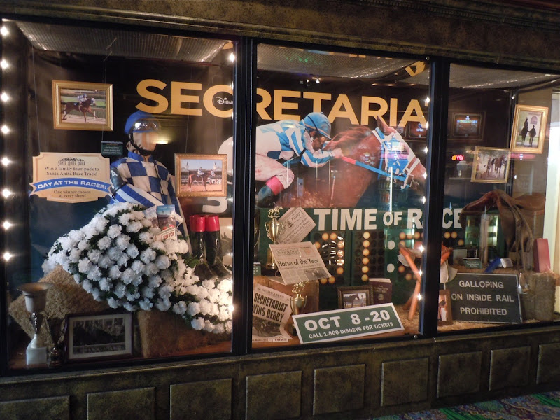 Secretariat movie costume and prop exhibit