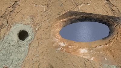 Novo estudo sugere que Marte pode abrigar lagos de água em sua superfície