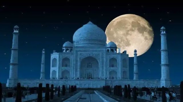 Sharad Poornima देख लो आज जी भर के ,चांदनी रात में देखिए ताजमहल की बेमिसाल खूबसूरती! 