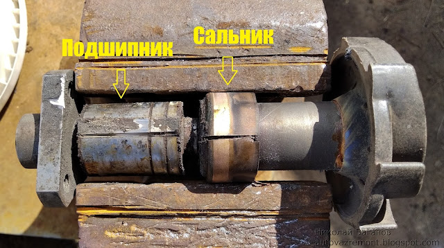 Вскрытие водяного насоса(помпы) ТЗА на ВАЗ-2107 после 120 тыс.км пробега. Что внутри?