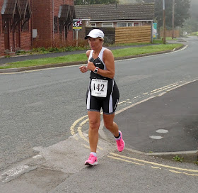 An action picture from the Keyo Brigg Sprint Triathlon 2015