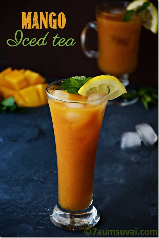 Mango Iced tea 