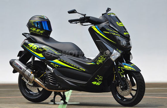 Harga Spesifikasi dan Modifikasi New Yamaha Nmax 155cc 