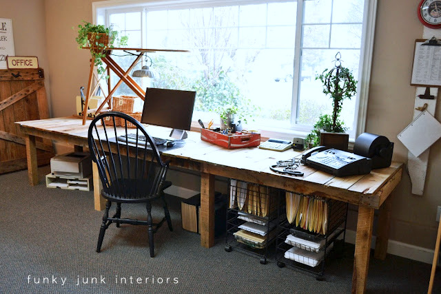 wood projects computer desk