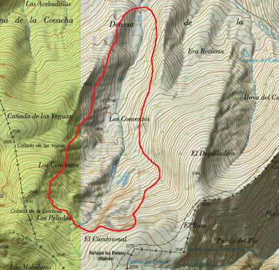 Glaciar de los conventos, Gredos