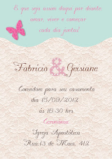 convite para casamento gratis