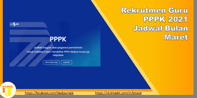 Rekrutmen Guru PPPK 2021 Jadwal Bulan Maret