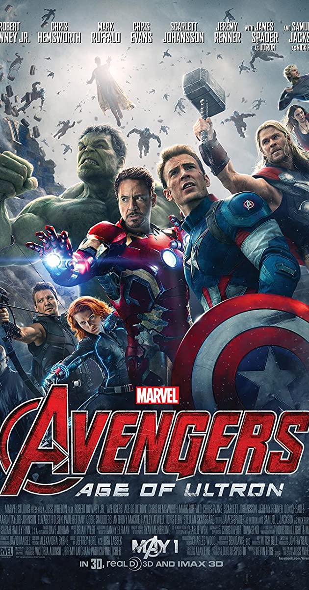 Avengers age of Ultron movie poster