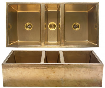 Brass Farmhouse Sink