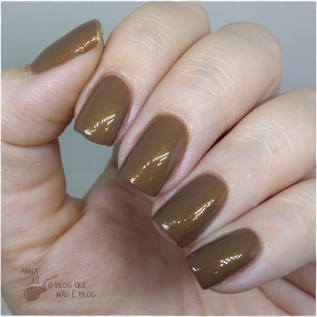 Cara de Ryca The Fusion Esmalte Nailpolish Marrom Brown Shimmer