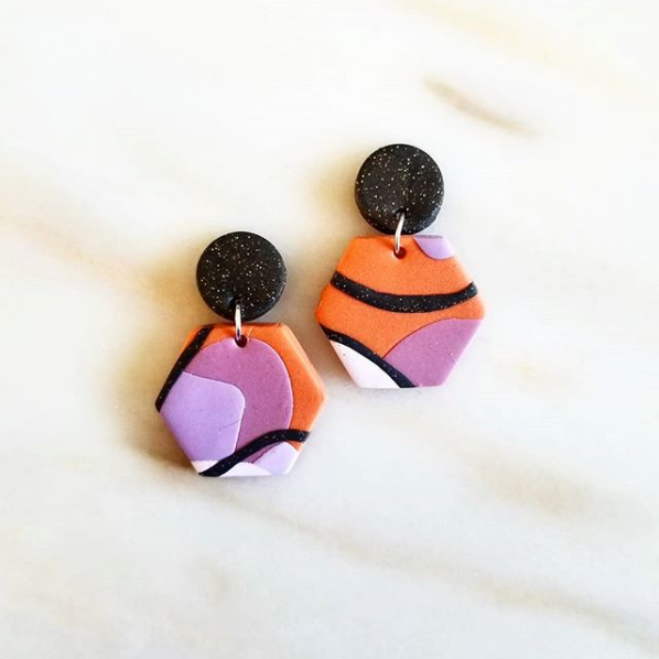 Trick or Treat Earrings from Wiktoria Rey