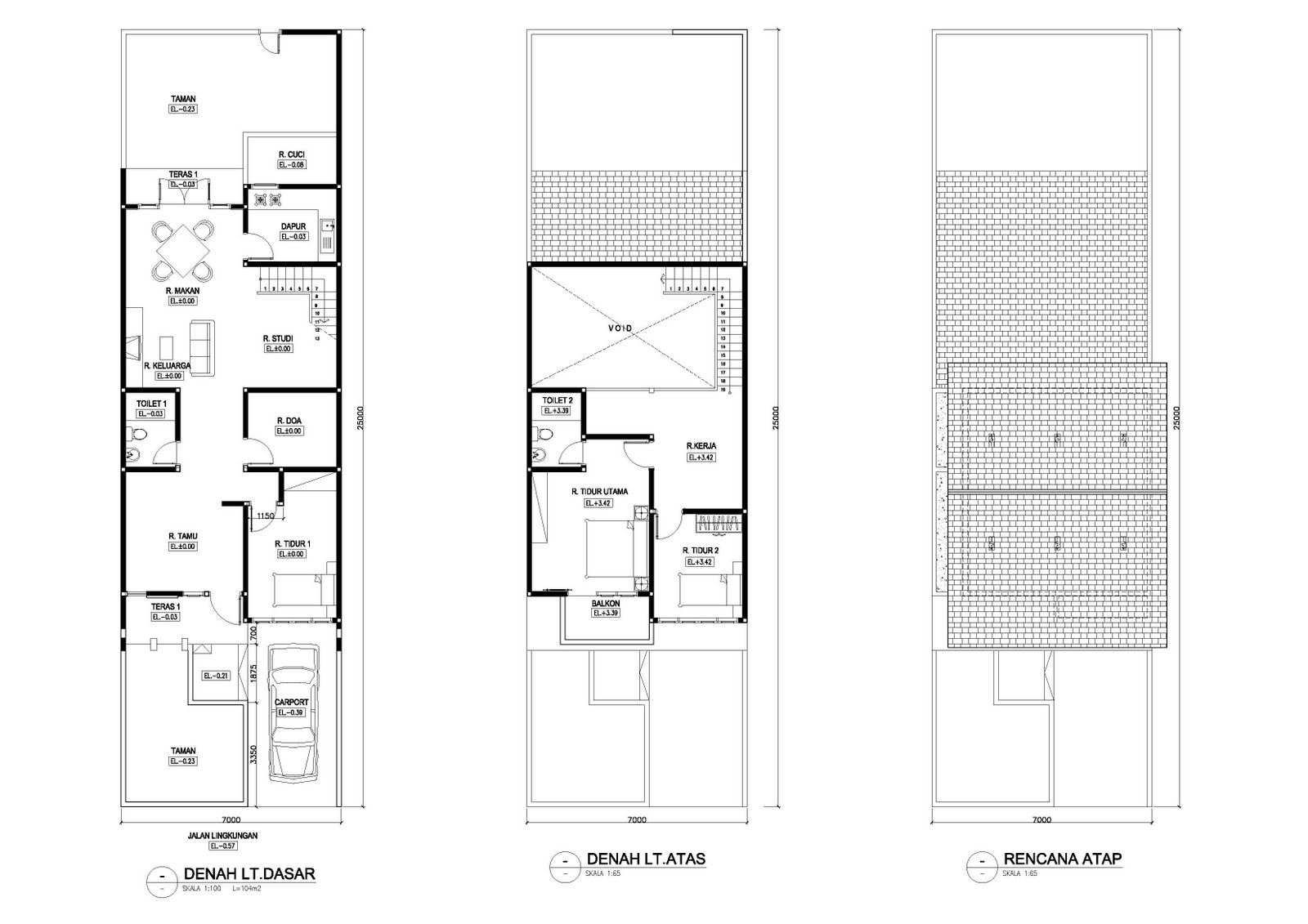 Download Kumpulan 80 Desain Rumah Minimalis Ukuran 4x20 Terlengkap