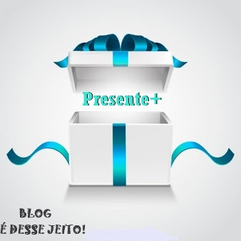 Imagem de uma caixa de presente, anunciando o "Presente+" de nosso Blog para cada Amado leitor!