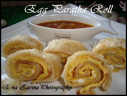 E-NA LOVELY KITCHEN ^_^: :-> Egg Paratha Roll