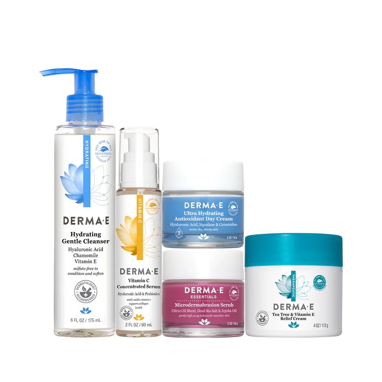 DERMA-E Winter Skin Rescue Kit