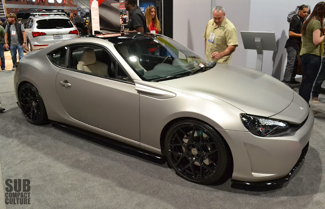 Clean Scion FR-S from SEMA