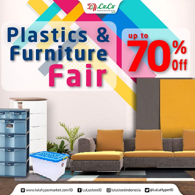 #LuluStore - #Promo Diskon Up To 70% Produk Plastics & Furniture (s.d 30 Nov 2020)