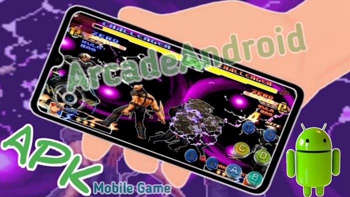 The king of fighters 2k Zero evil Purple Game Android phone 