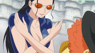 ワンピースアニメ 魚人島編 563話 ロビン 体咲き クエルポフルール | ONE PIECE Episode 563