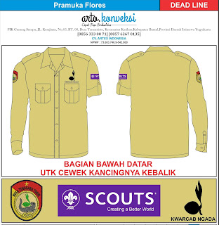 Baju PDL Pramuka