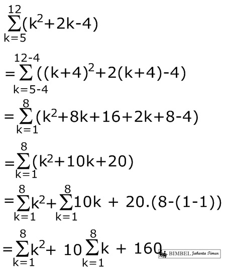 Pelajaran Matematika Notasi Sigma