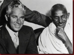 Precioso 27 Chapplin e Ghandi